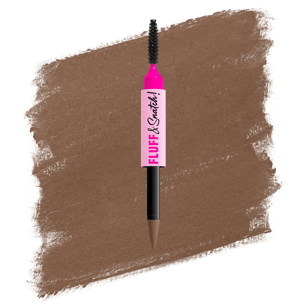 NYX PROFESSIONAL MAKEUP front packaging showing Taupe pen and benefits