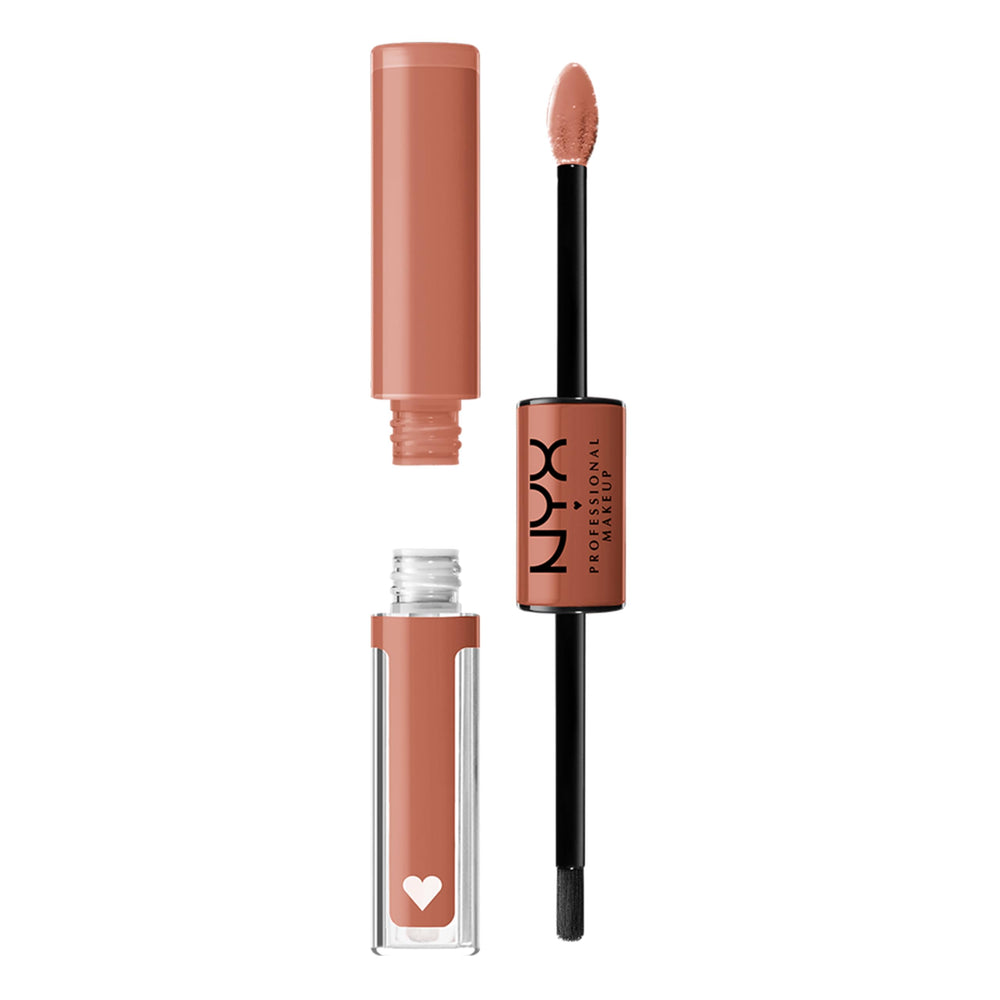 NYX PROFESSIONAL MAKEUP front packaging showing shade and benefits