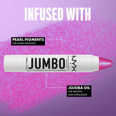 NYX PROFESSIONAL MAKEUP used on inner eye corner giving brightening pop benefit