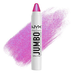 NYX PROFESSIONAL MAKEUP front packaging showing Blueberry Muffin shade benefit portability