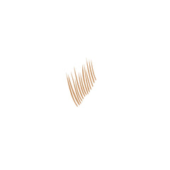 NYX PROFESSIONAL MAKEUP flexible micro-brush tip close-up for precise hair-like strokes