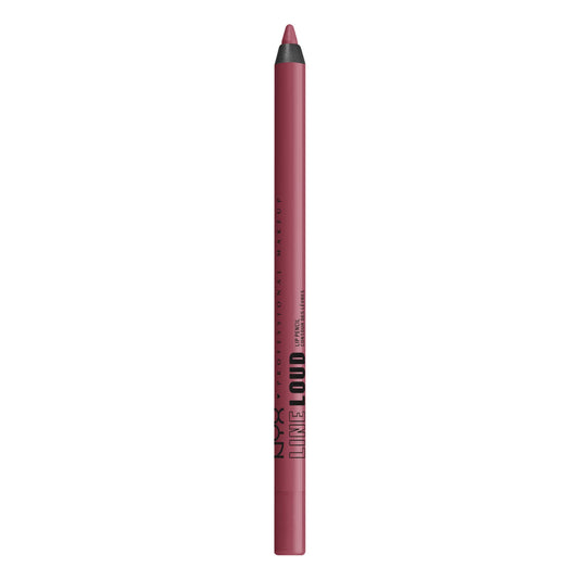 NYX PROFESSIONAL MAKEUP front packaging Goal Getter showing bold deep raspberry color and rich coverage