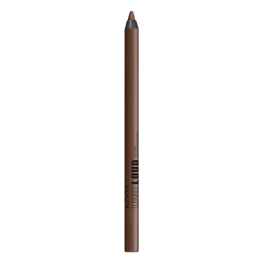 NYX PROFESSIONAL MAKEUP front packaging showing Rebel Kind benefit of precise definition