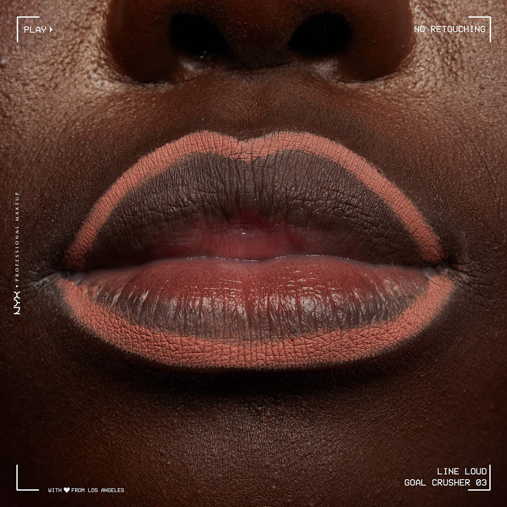 NYX Line Loud pack shot with cap highlighting travel-ready design