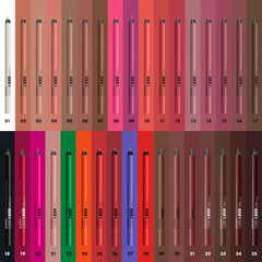 NYX PROFESSIONAL MAKEUP shade lineup arranged to show color range and pairing options