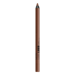 NYX PROFESSIONAL MAKEUP Line Loud pencil front packaging shows color and shade for precise selection