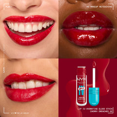 NYX PRODUCT drip-shaped applicator close-up for precise, mess-free application