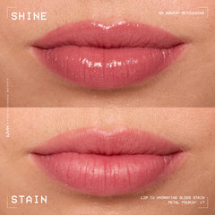 NYX PROFESSIONAL MAKEUP label close-up highlighting key ingredients and hydration benefit