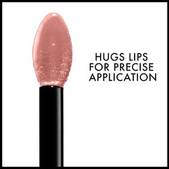 NYX PROFESSIONAL MAKEUP on lips showing matte finish and fuller-looking shape