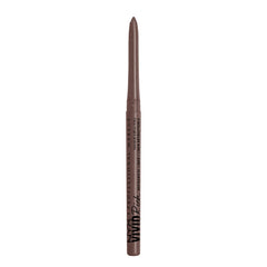 NYX PROFESSIONAL MAKEUP front packaging showing sleek pencil, easy storage benefit