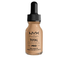 NYX PROFESSIONAL MAKEUP Pro Drop Foundation in Buff front bottle showing dropper and label for precise application