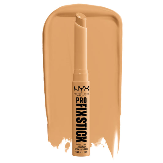 NYX PROFESSIONAL MAKEUP front packaging showing Classic Tan concealer stick, portable coverage