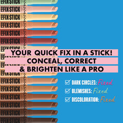 NYX Pro Fix Stick Nutmeg texture swipe on arm showing blendable finish