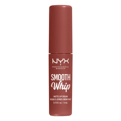 NYX PROFESSIONAL MAKEUP product label and ingredients showing cruelty-free claim