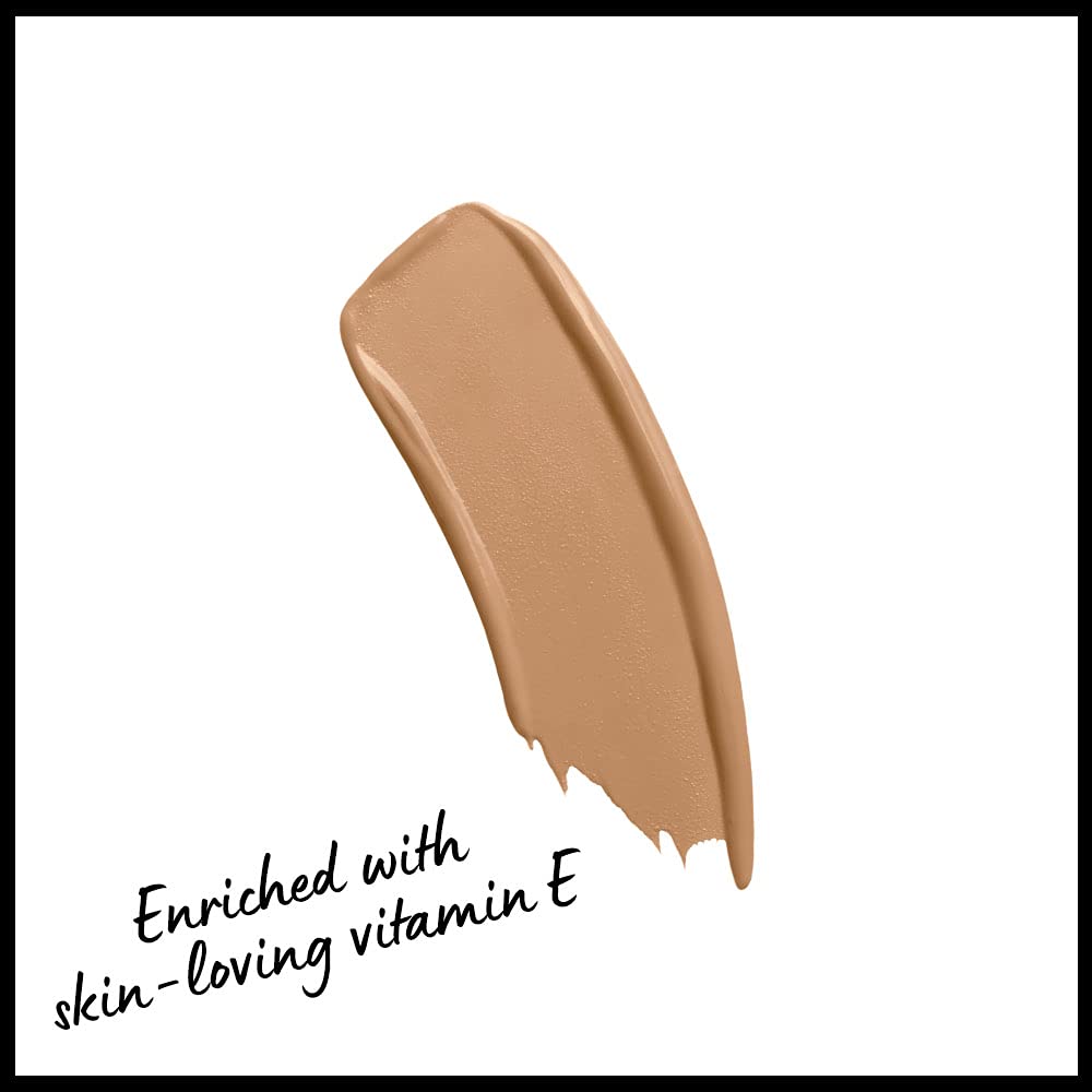 NYX PROFESSIONAL MAKEUP swatches on arm comparing Camel and adjacent tones for shade match