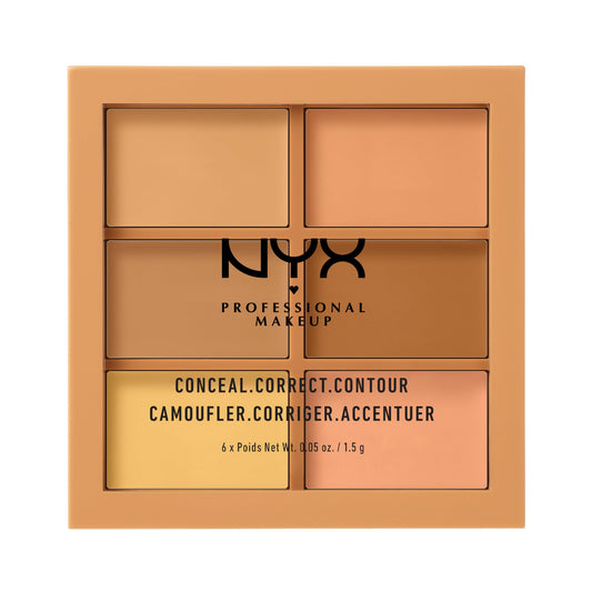 NYX PROFESSIONAL MAKEUP palette front closed, compact and travel-friendly