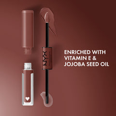 NYX PROFESSIONAL MAKEUP applicator wand close-up, precise application benefit