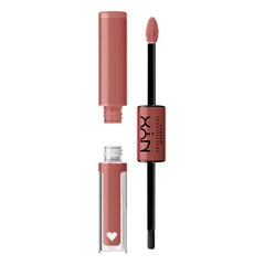 NYX PROFESSIONAL MAKEUP front packaging of Shine Loud set shows bold color and gloss benefit