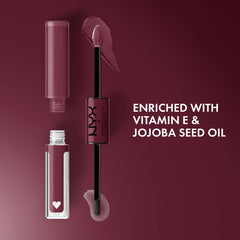 NYX PROFESSIONAL MAKEUP applicator close-up demonstrating precise application benefit