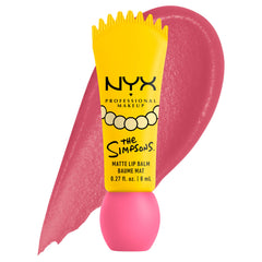 NYX PROFESSIONAL MAKEUP front packaging showing Simpsons design and collectible appeal