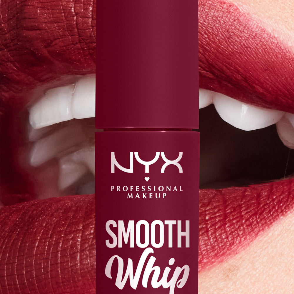 NYX Professional Makeup back label close-up with product facts and cruelty-free certification