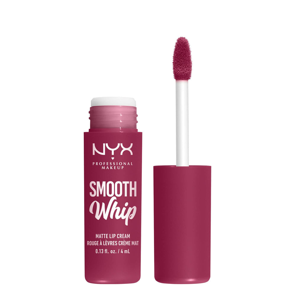 NYX front packaging showing shade Fuzzy Slippers and sleek tube for easy identification and storage