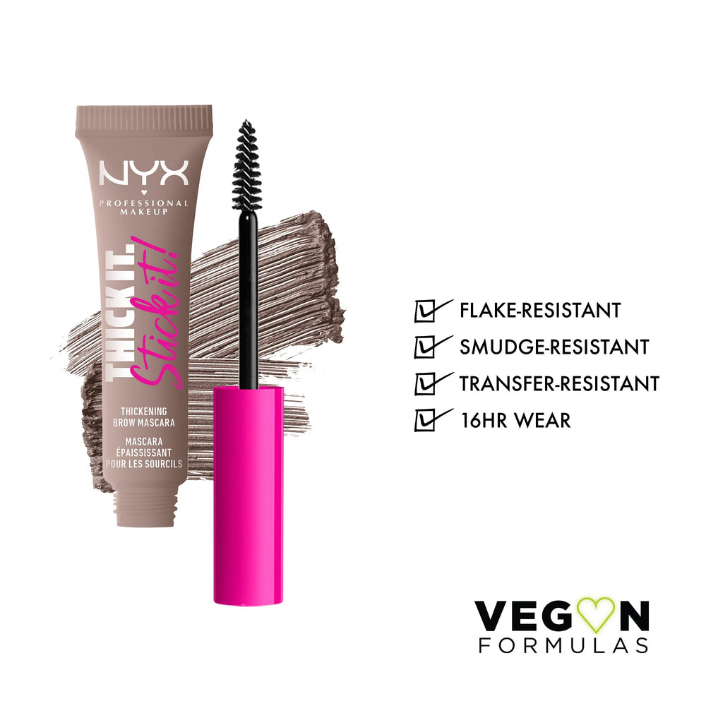 NYX PROFESSIONAL MAKEUP wand detail with fiber bristles for precise application benefit