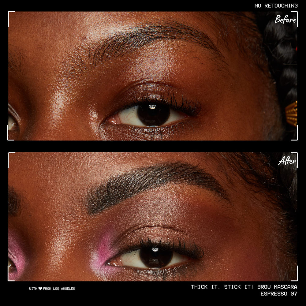 NYX PROFESSIONAL MAKEUP gel texture close-up showing fiber-rich, buildable formula