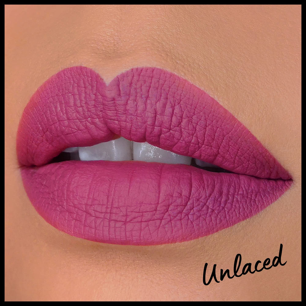 NYX PROFESSIONAL MAKEUP creamy texture swatch showing smooth matte payoff