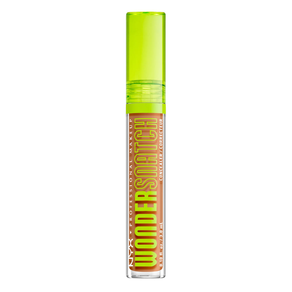 NYX Wonder Snatch front packaging showing shade Golden and product benefit brightening