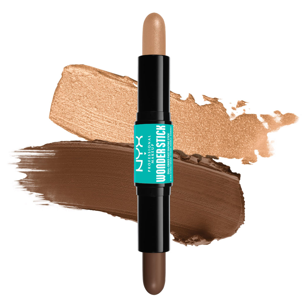 NYX PROFESSIONAL MAKEUP Wonder Stick front packaging showing dual-ended design and shade
