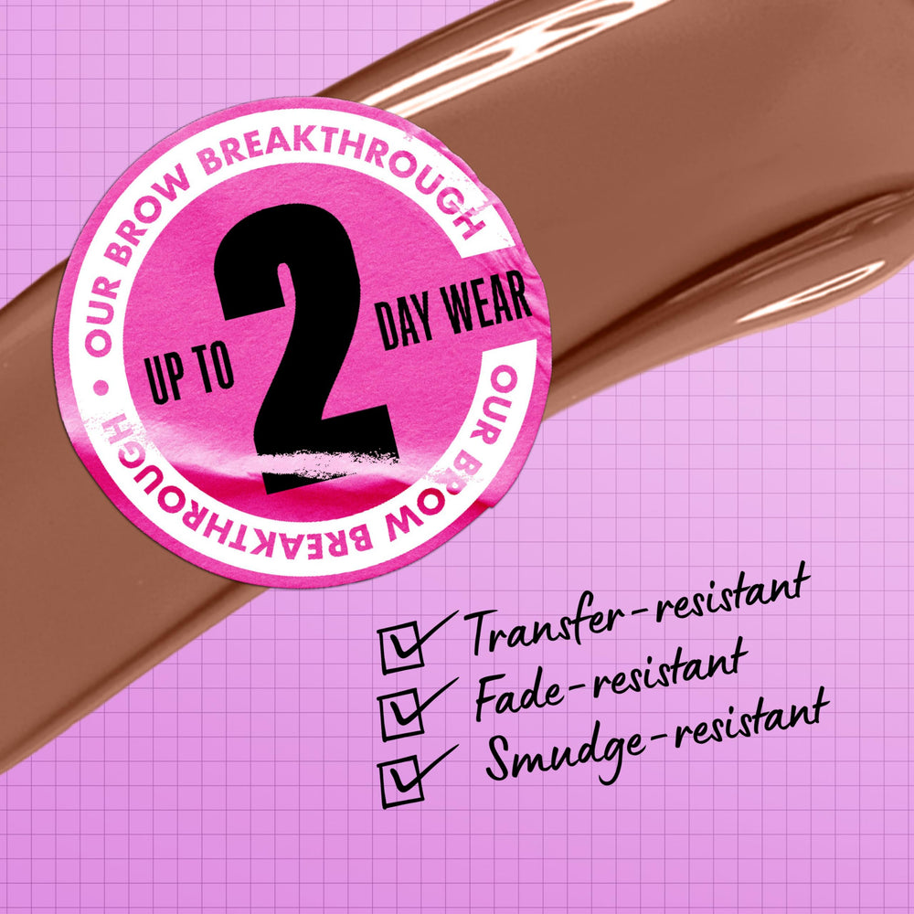 NYX detail of spoolie tip demonstrating seamless blending and soft finish
