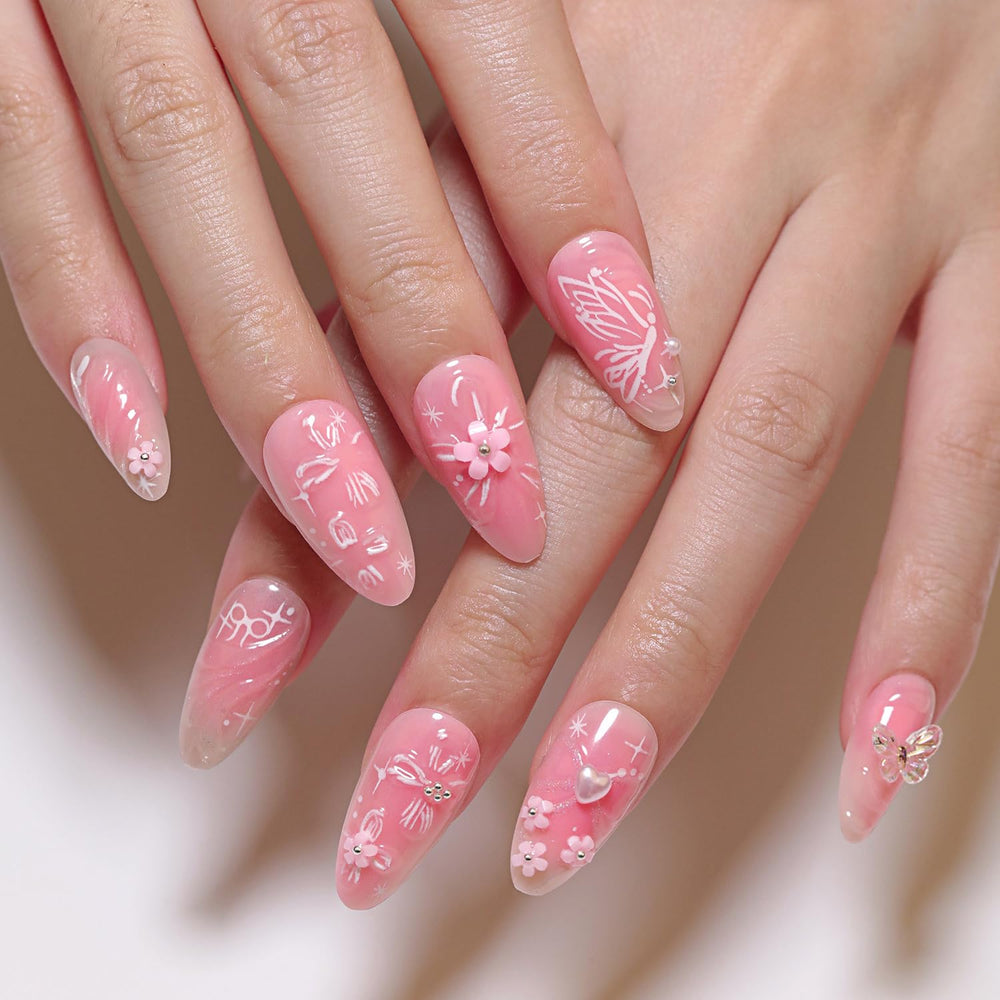 NZRAESTRS hands wearing finished nails showing salon-style look and instant polish upgrade