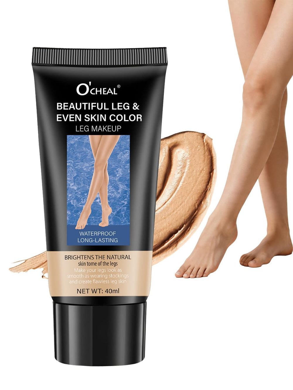 O'CHEAL front packaging showing product name and nature shade benefit: clear coverage