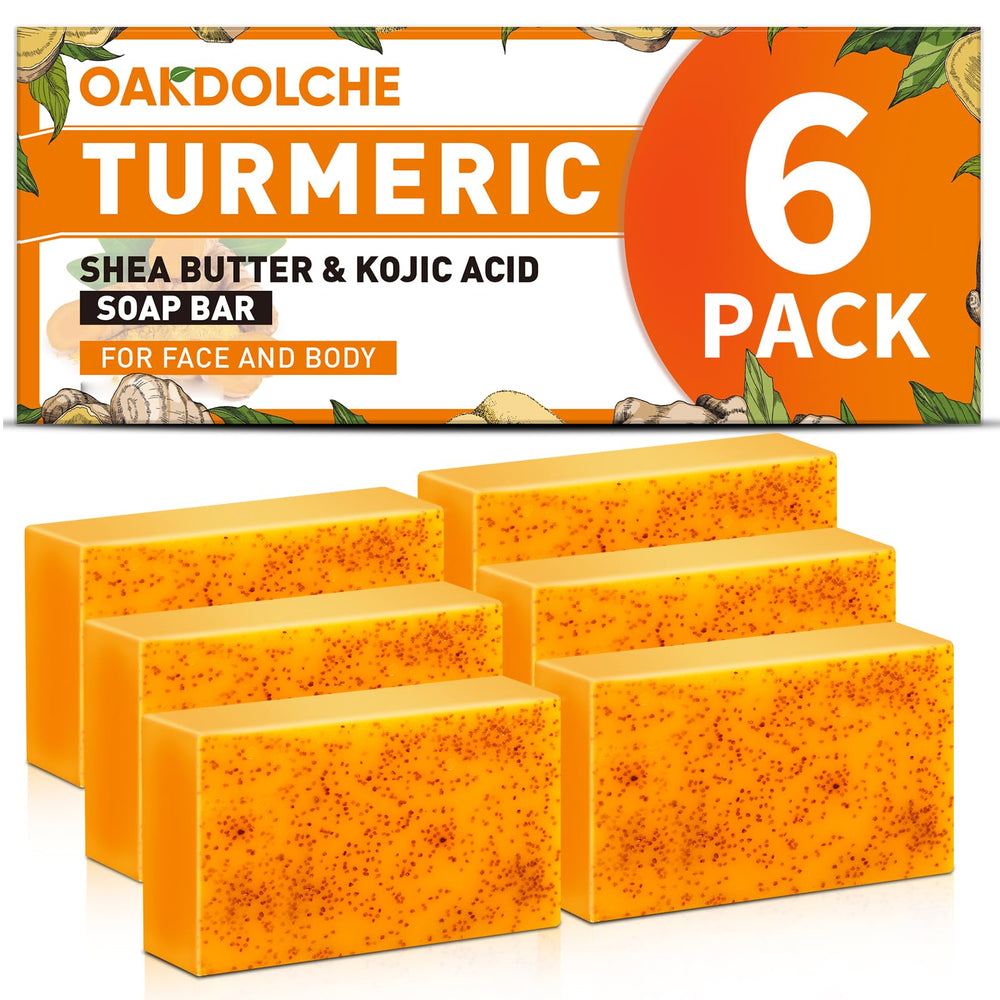 OAKDOLCHE front packaging showing six individually wrapped bars and benefits