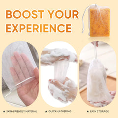 OAKDOLCHE bars styled on bathroom shelf suggesting everyday routine benefit