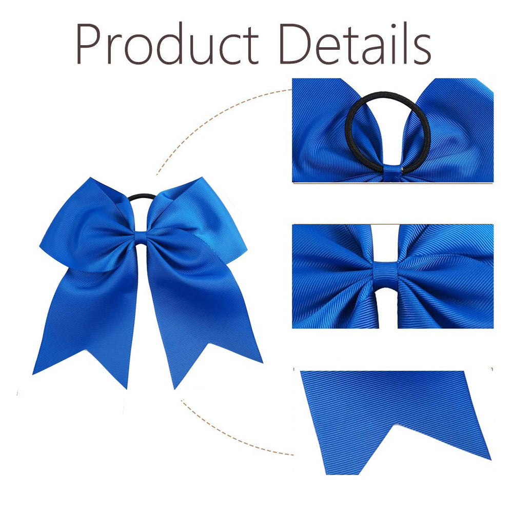 OAOLEER bow worn in ponytail during practice, visible and comfortable