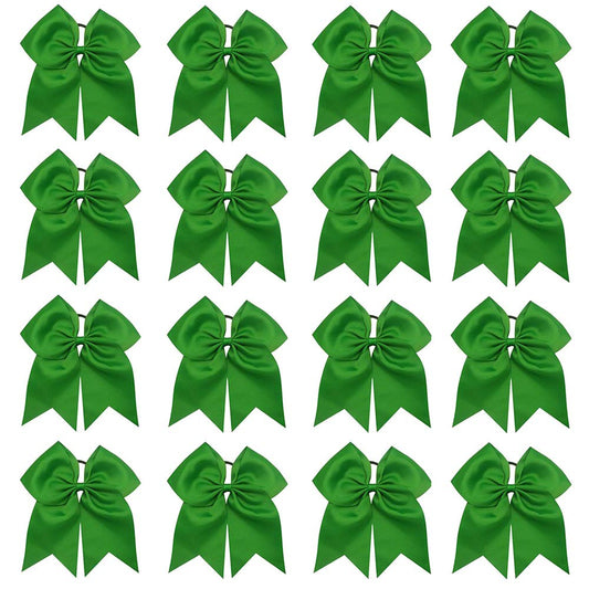 OAOLEER front packaging showing 16 green cheer bows and easy team matching
