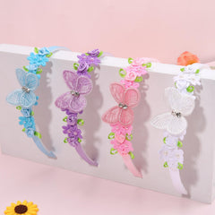 OAOLEER detailed shot of butterfly appliqué and secure stitching for durability