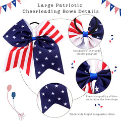 OAOLEER elastic band detail on bow back showing secure comfortable hold for ponytails