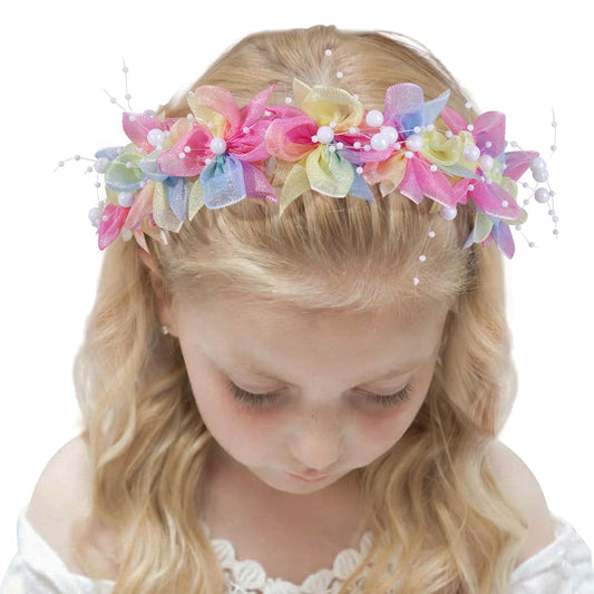 OAOLEER front view pink crown showing elegant look and secure fit