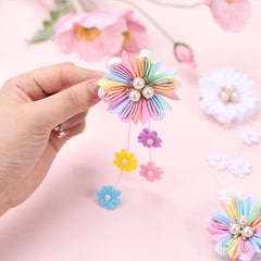 OAOLEER bows styled on a schoolbag and outfit showing back-to-school accessory appeal