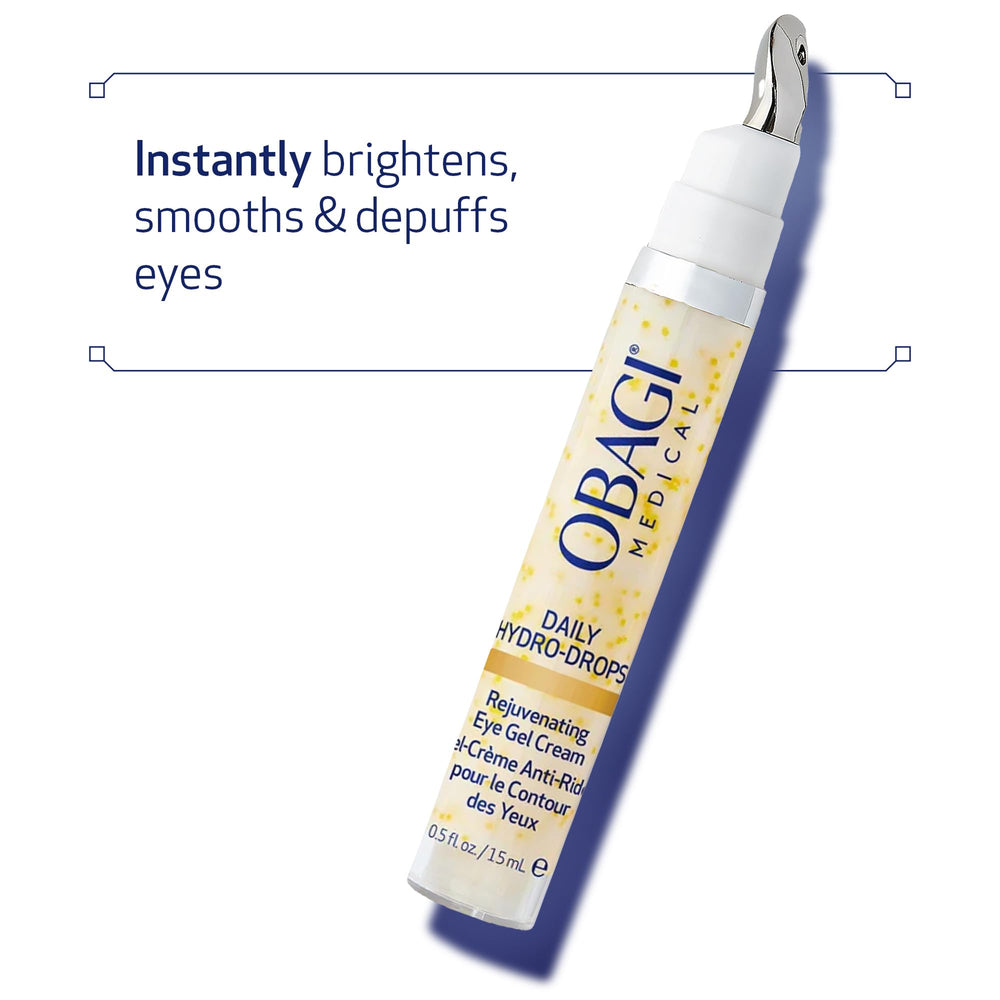 Obagi Medical gel texture spread demonstrating lightweight hydration