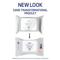 Obagi Medical close-up of wipe texture highlighting gentle exfoliating action