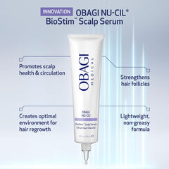Obagi Nu-Cil serum texture closeup demonstrating lightweight absorbency