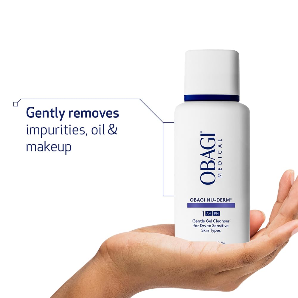 Obagi Medical creamy texture close-up showing gentle formula and smooth application