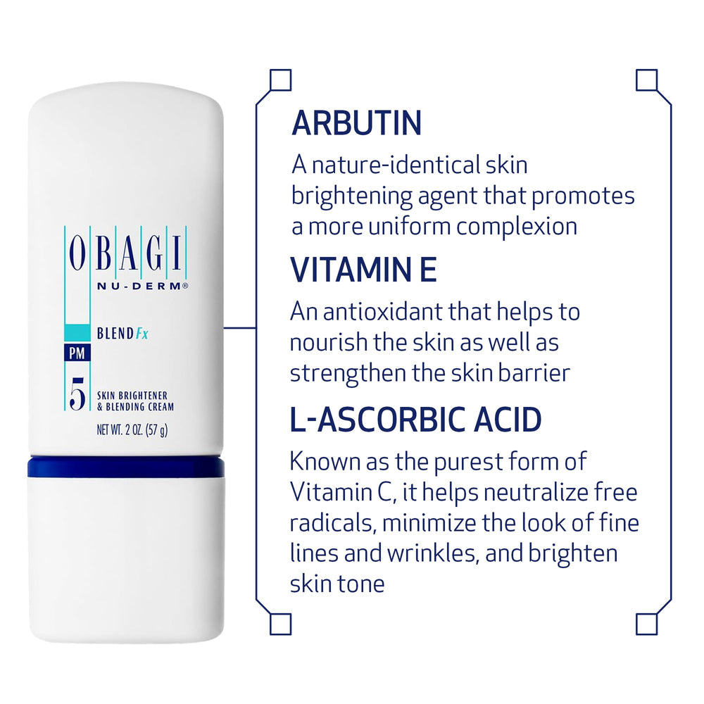 Obagi Medical cream texture close-up showing smooth consistency for even application