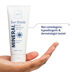 Obagi Medical creamy texture close-up demonstrating quick absorption