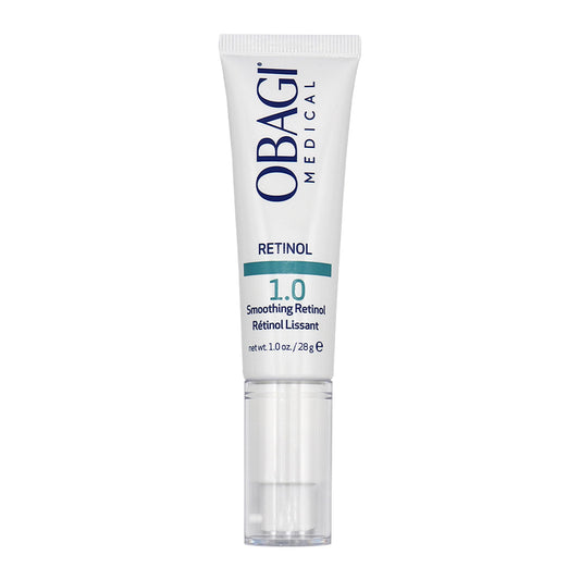 Obagi Medical front packaging showing product and brand benefits