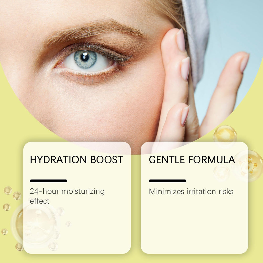 Obemary applying cream to cheek showing targeted lift effect for firmer appearance